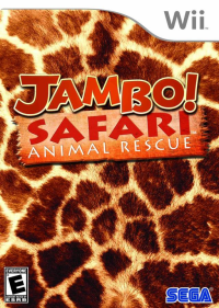 Jambo! Safari Animal Rescue Wii US box art